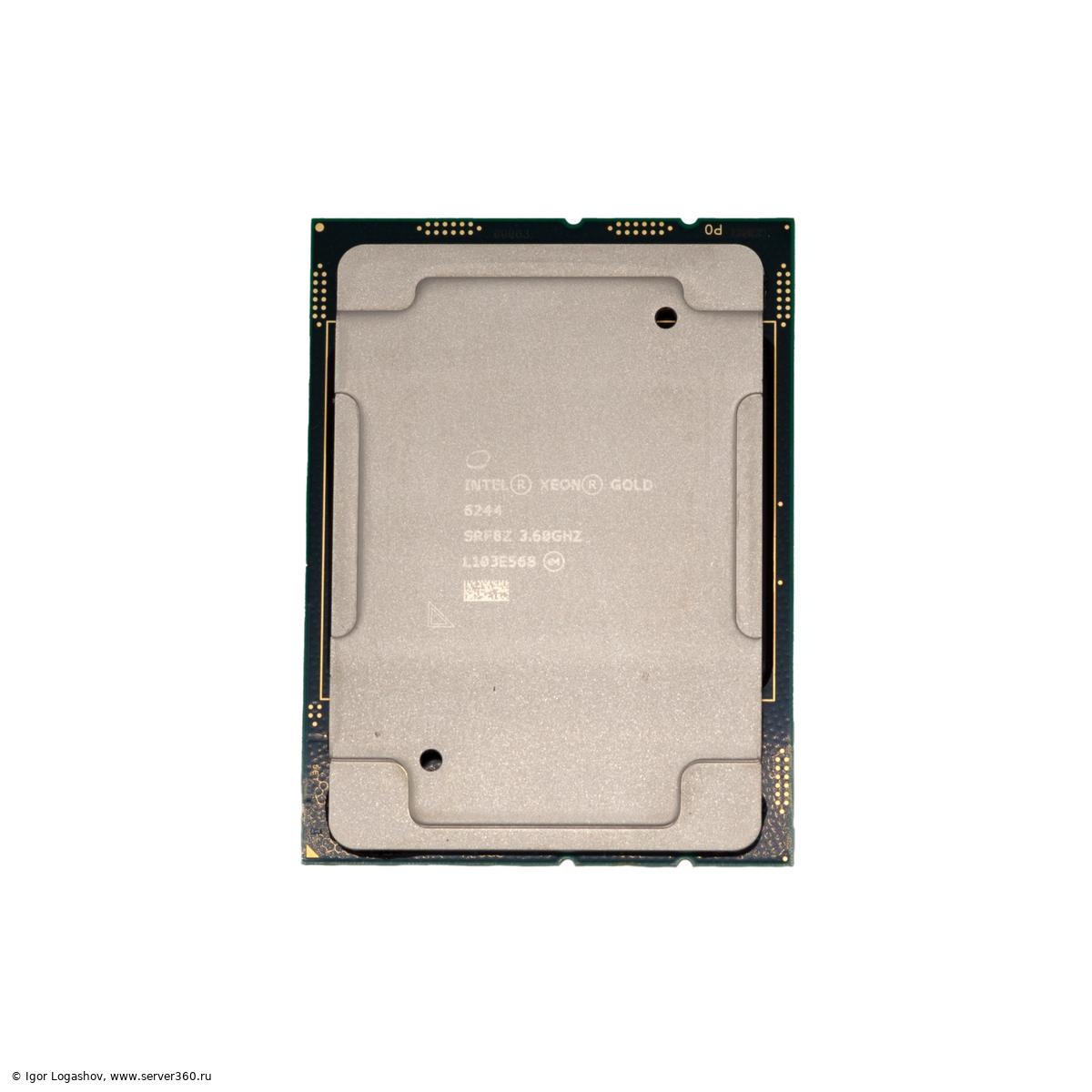 Intel Xeon Gold 6244 — процессор для сервера 1С
